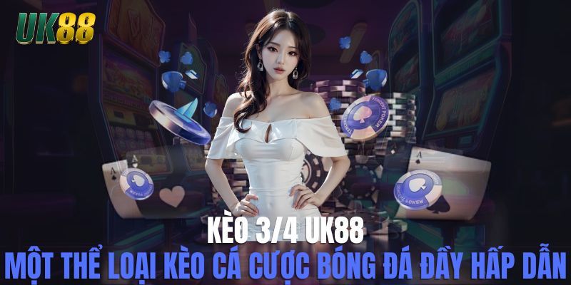 Kèo 3/4 UK88 - Thể Loại Kèo Cá Cược Bóng Đá Đầy Hấp Dẫn