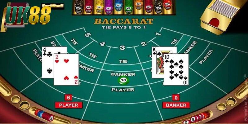 Luật rút bài trong luật chơi Baccarat